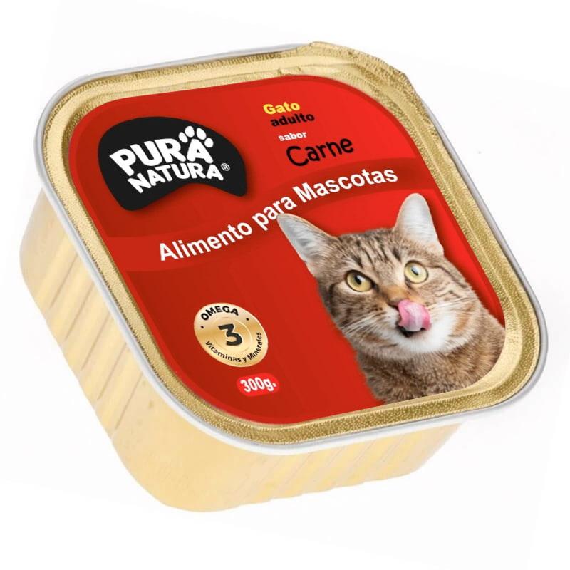 alimento humedo gato carne vacuno