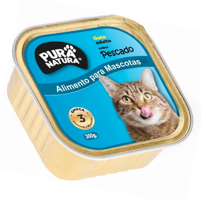 alimento humedo gato pescado