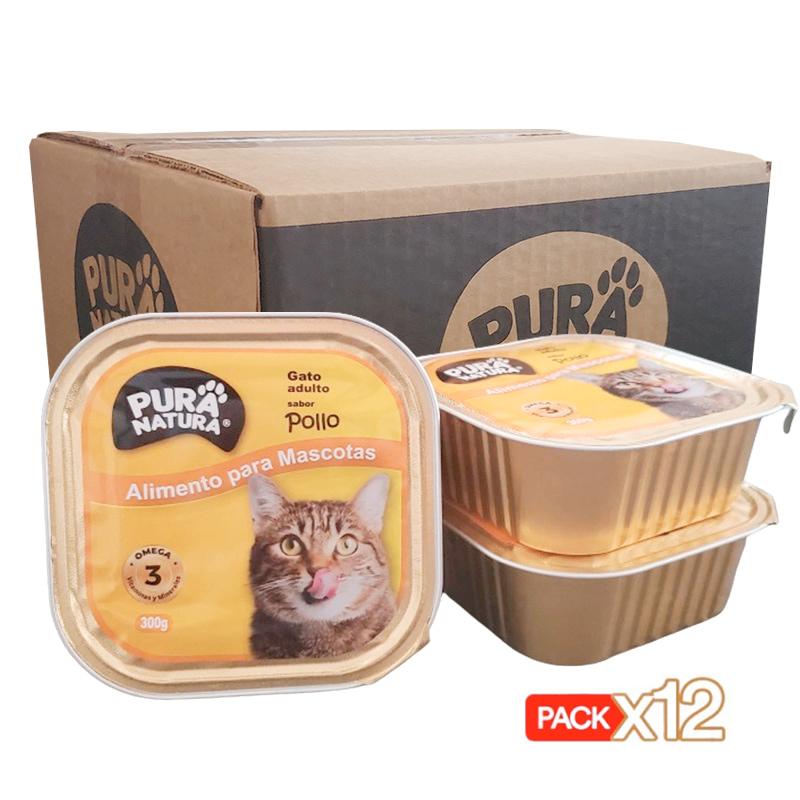 húmedo gatos paté proteina pollo natural saludable