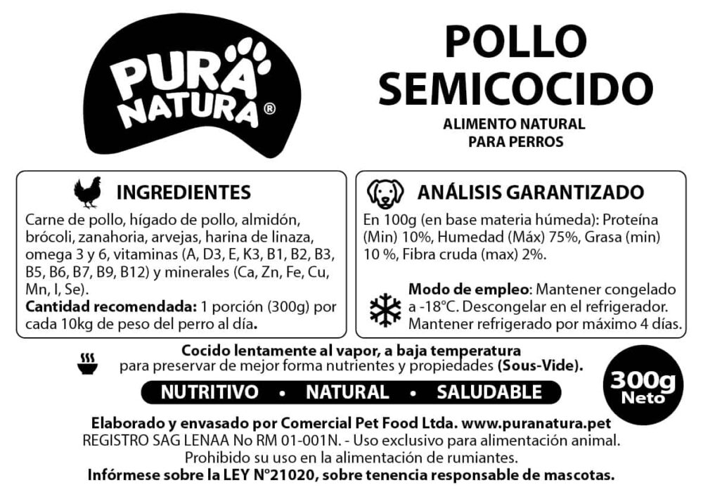 🐔 UNIDAD SAMPLER x1 Semi-Cocido de Pollo - Imagen 2
