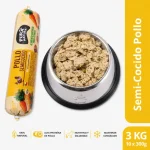 semi cocido pollo