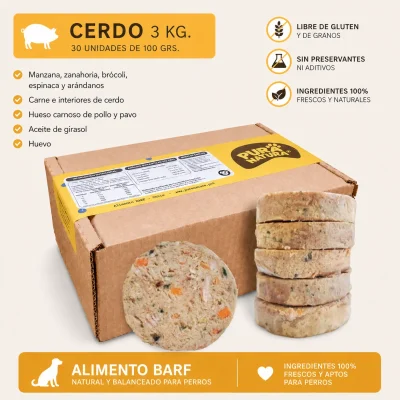 cerdo barf